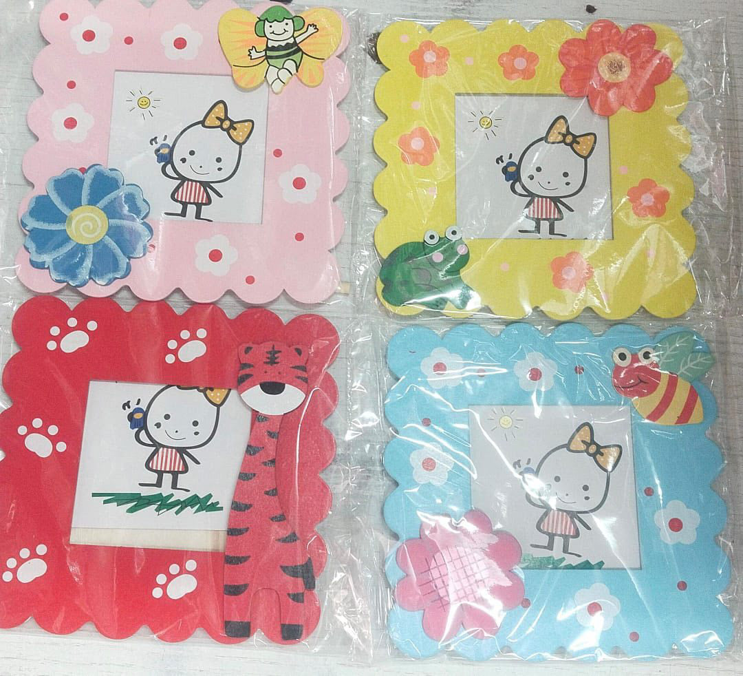 Kids photo frame-assorted colours and cartoons
