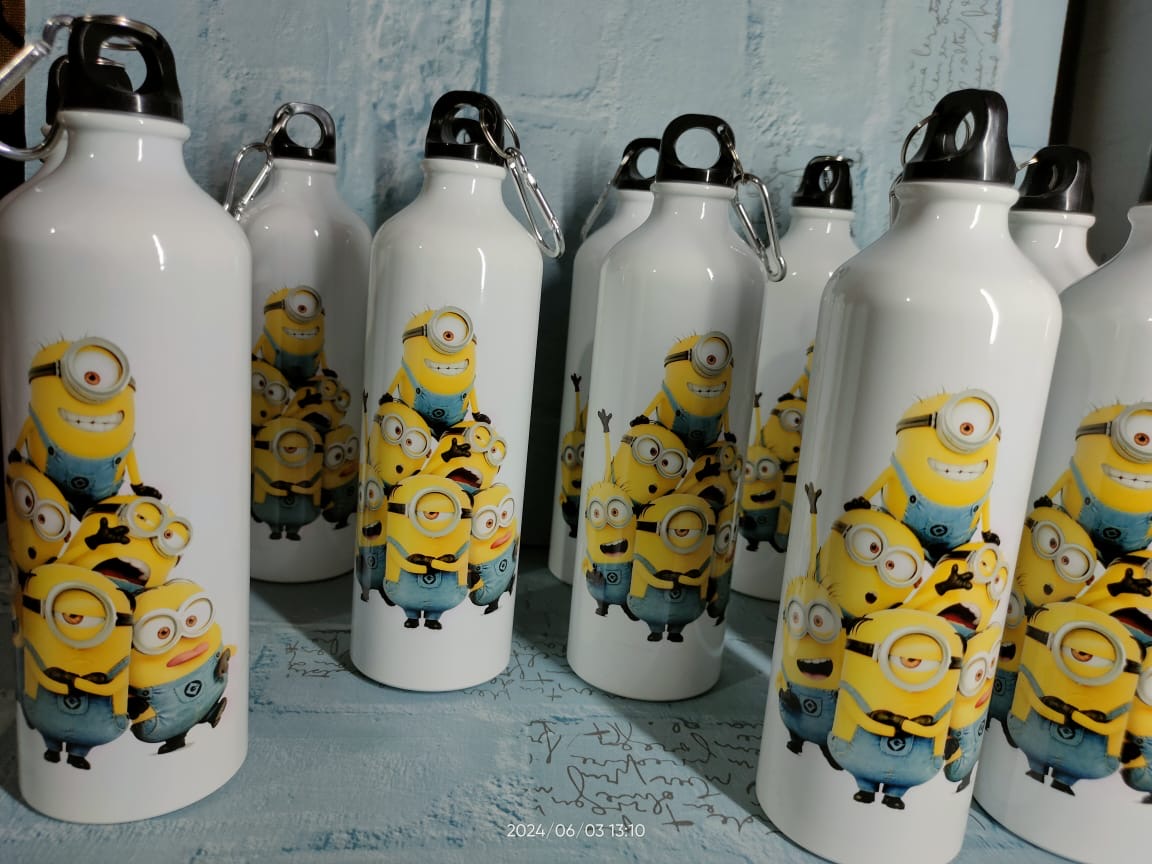 Customised water bottle with name