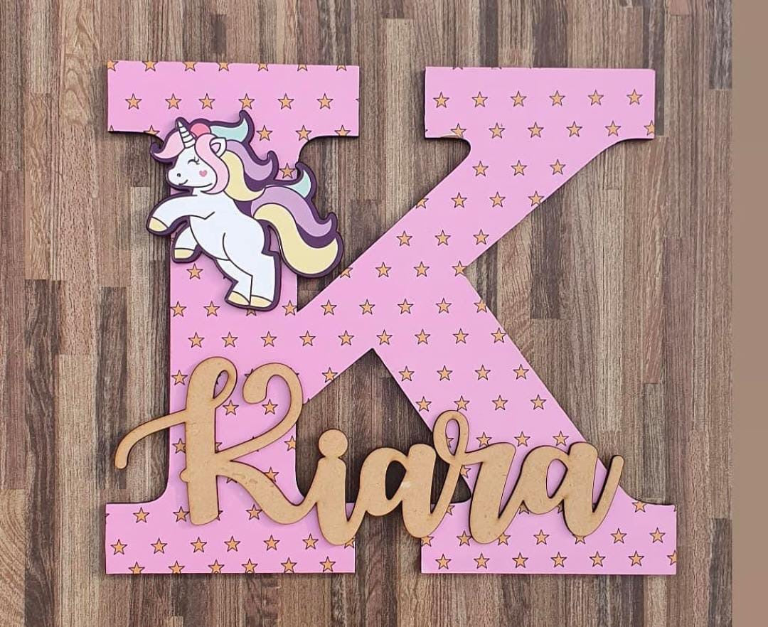 Customised Alphabet letter