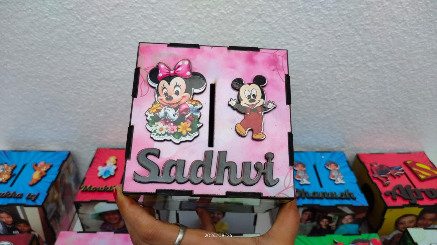 Customised piggy banks