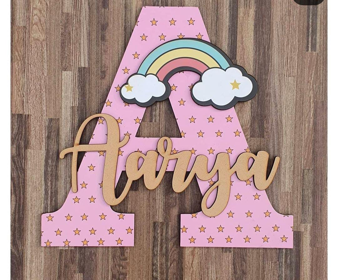 Customised Alphabet letter