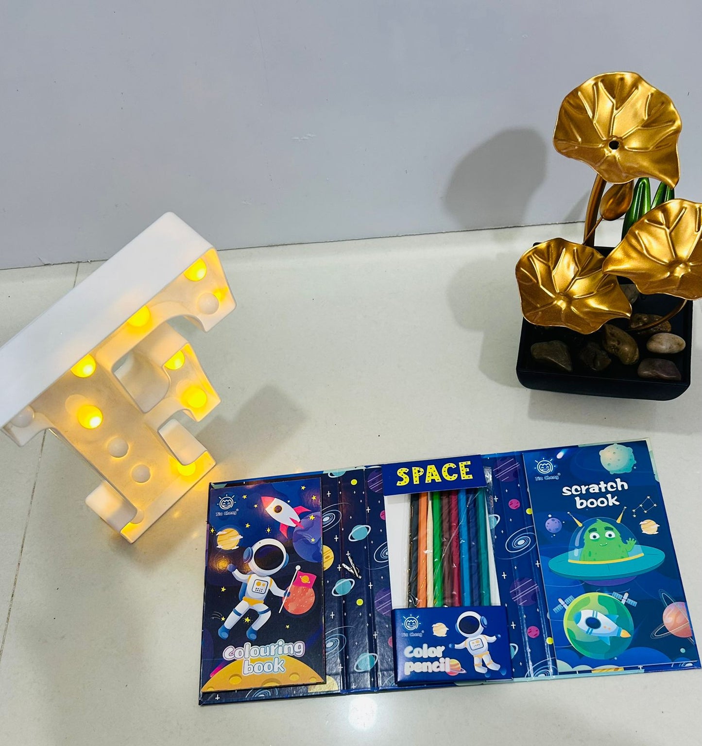 3 in 1 Colors with color book and scratch book