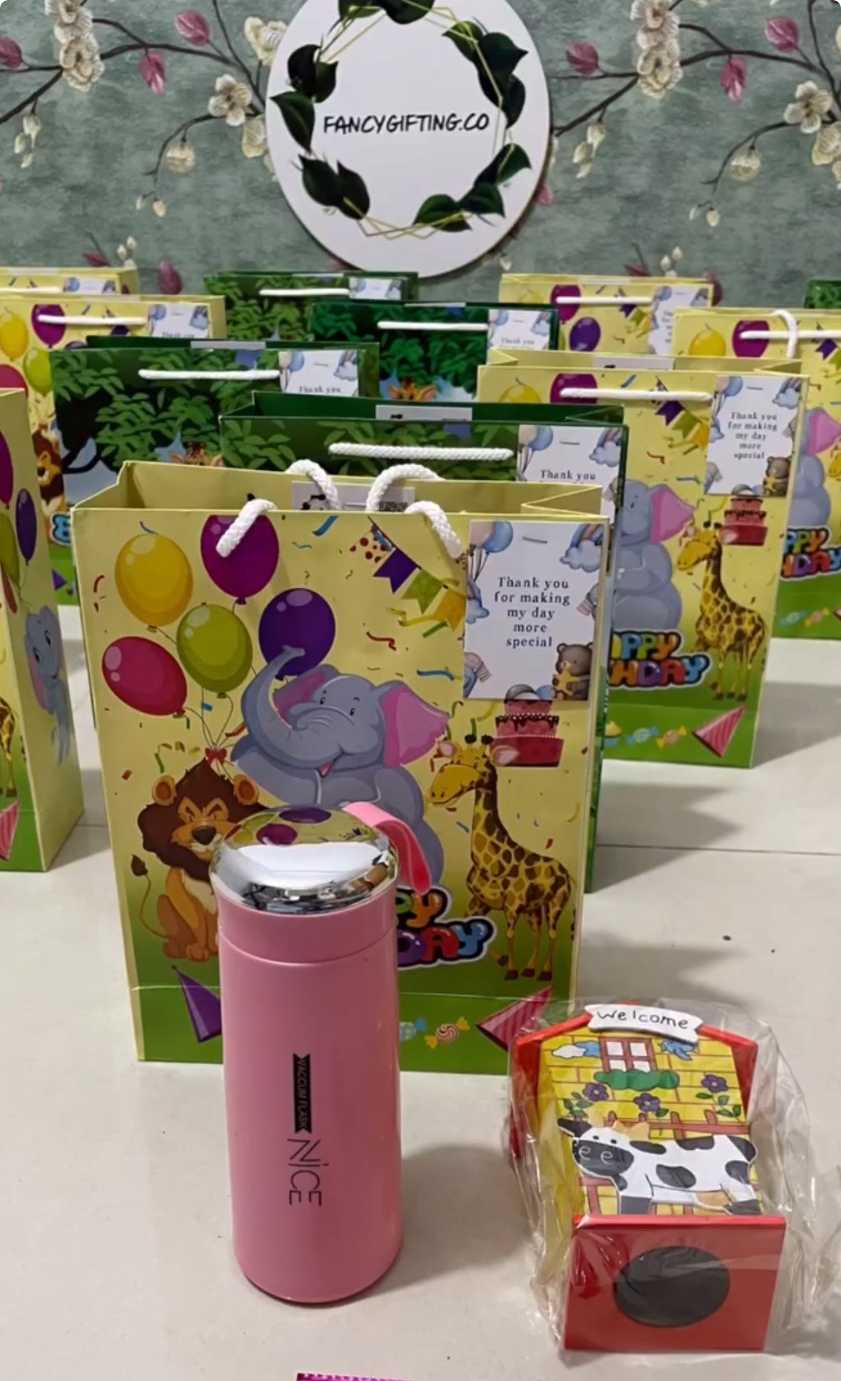 Piggy bank with bottle combo
