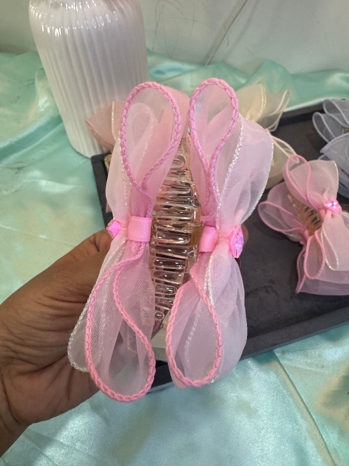 Pastel Organza Bow Collection