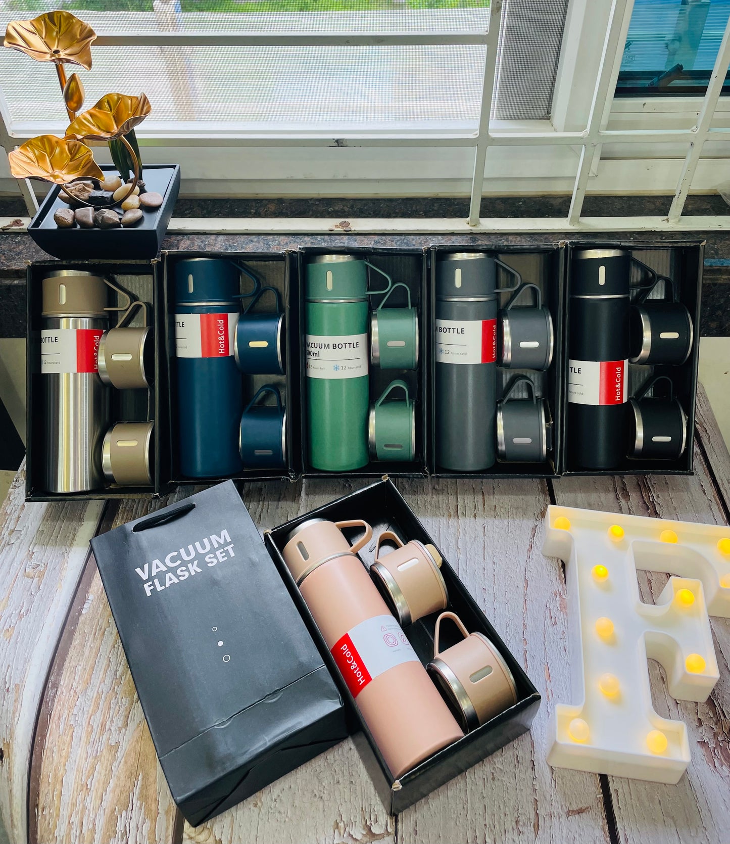 Thermal flask- assorted colour