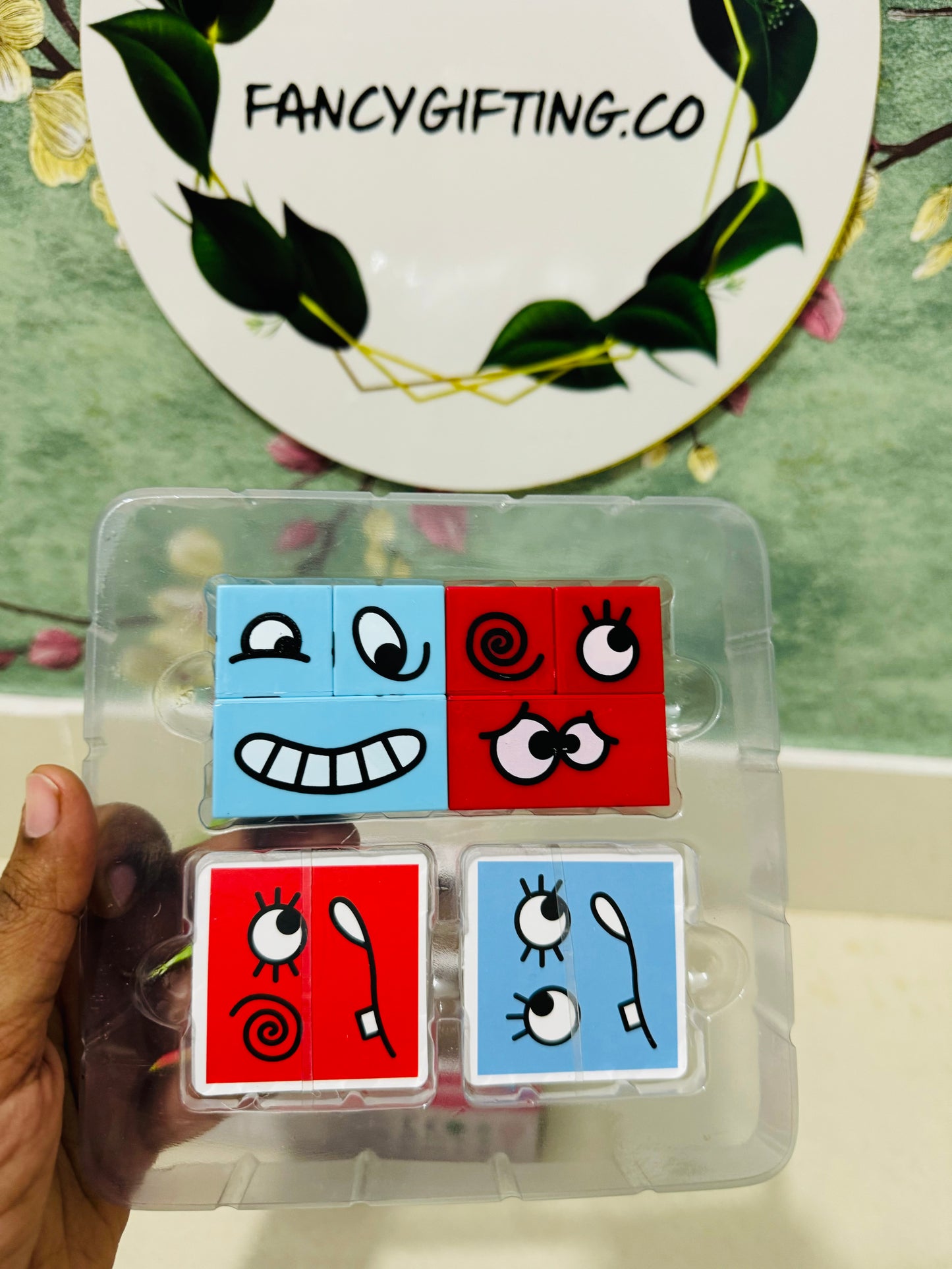 Cube face game