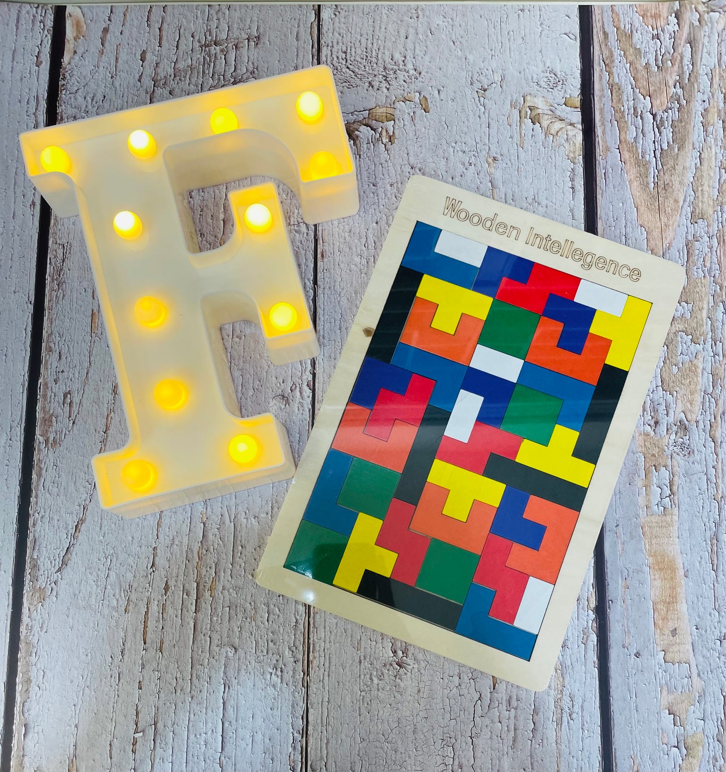 Wood Intelligence Puzzle for Kids