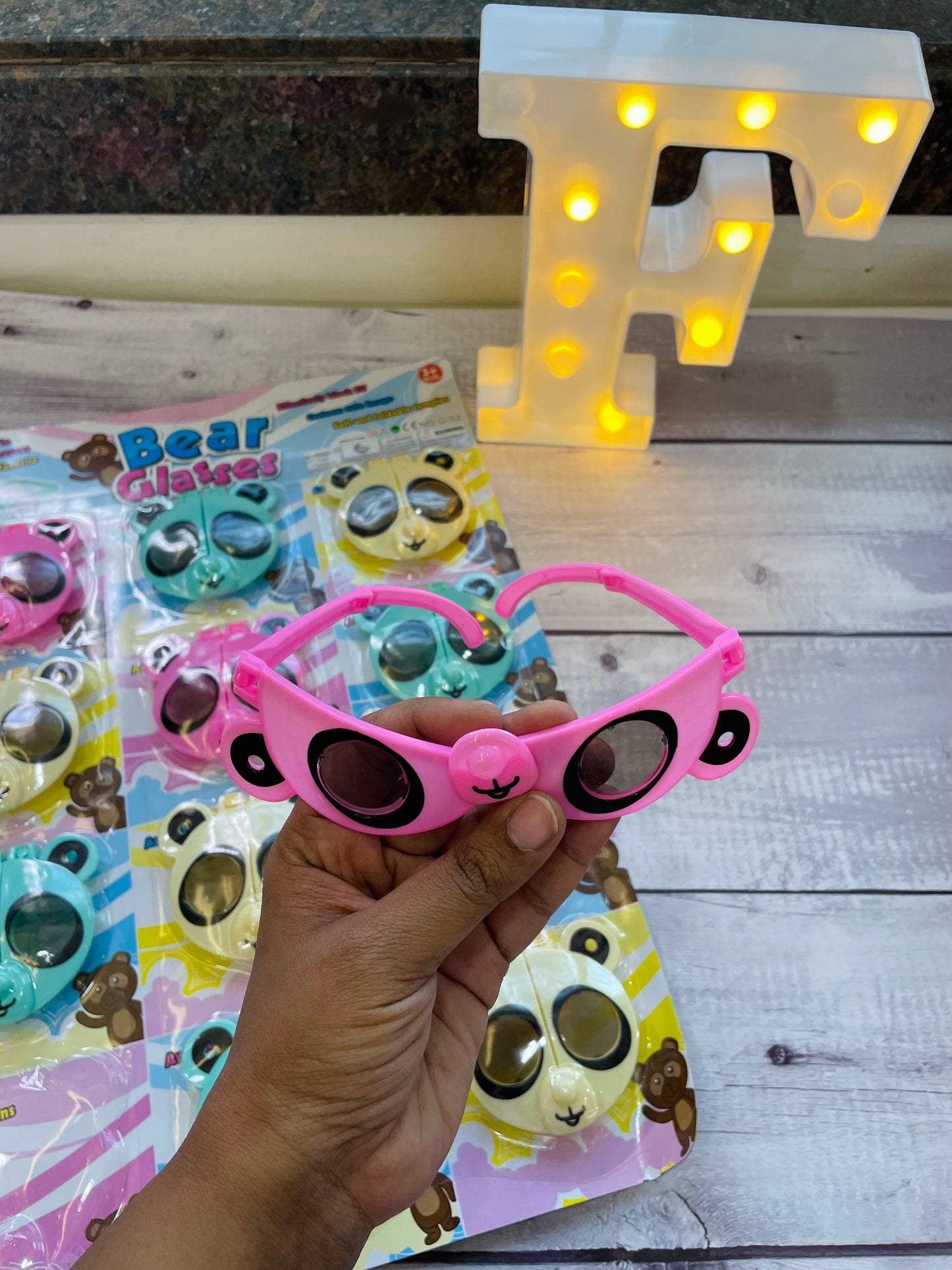 Foldable glasses -assorted colours