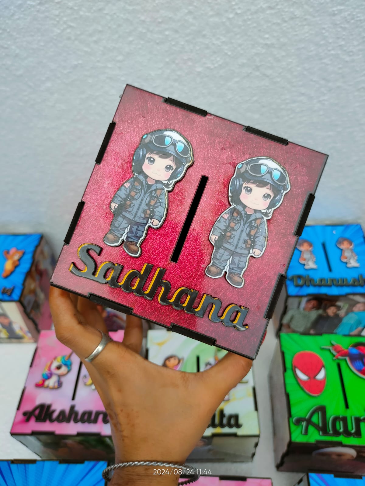 Customised piggy banks