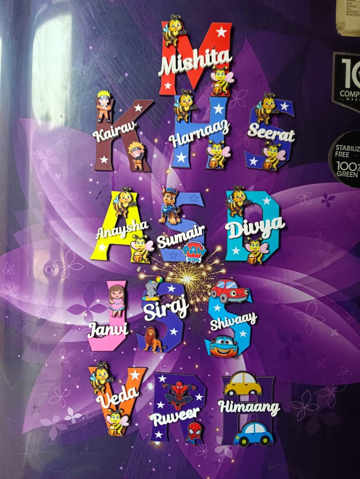 Customised fridge magnets -3 inch