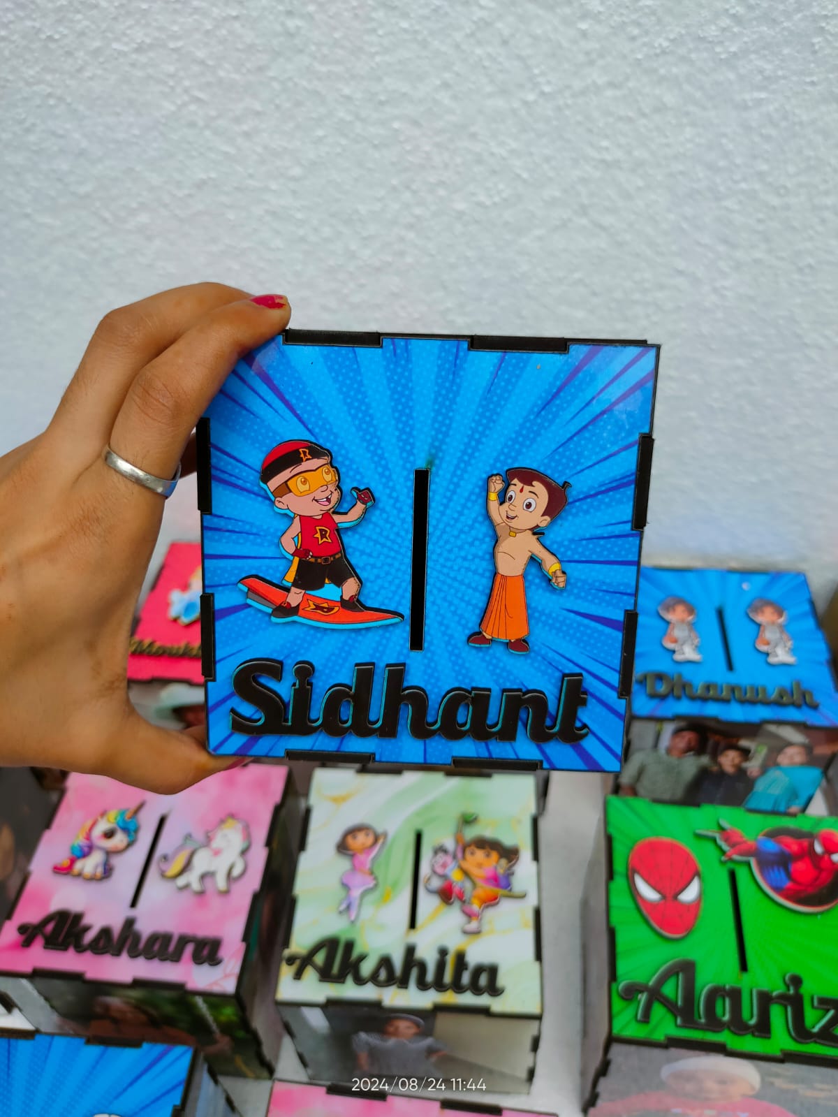 Customised piggy banks