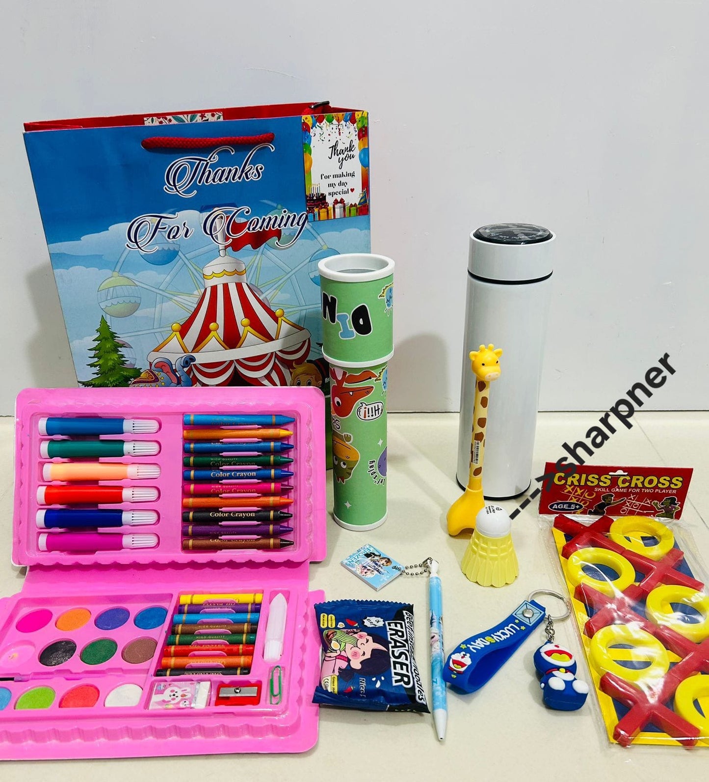 Temperature bottle with color kit and kelidioscope valuepack combo