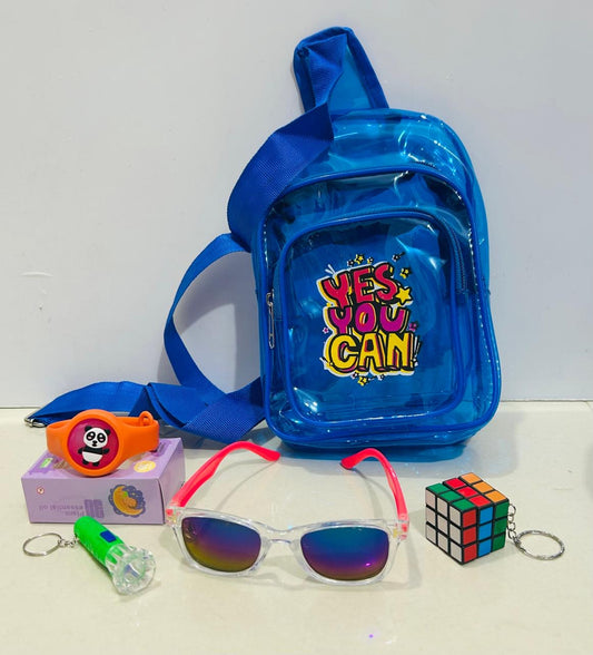 Jelly bag with repellent and shades combo