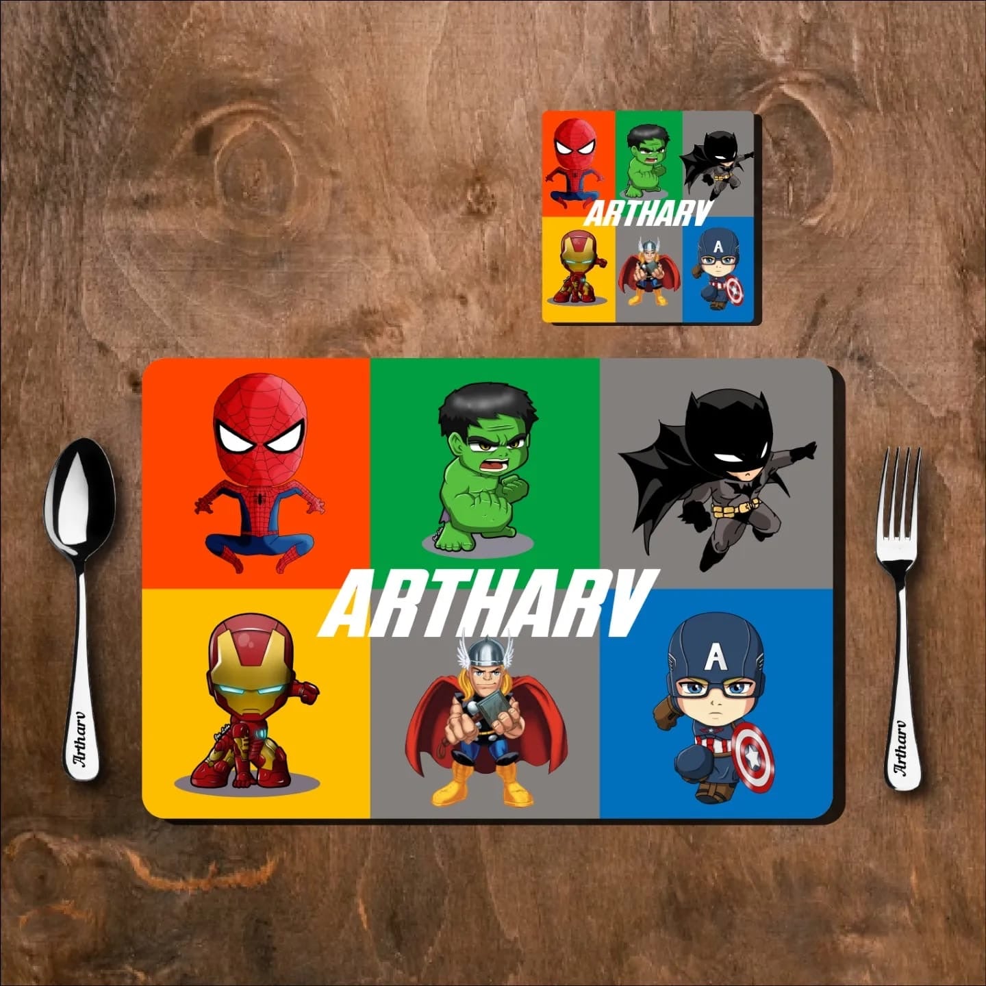 Personalised Kids Table Mat