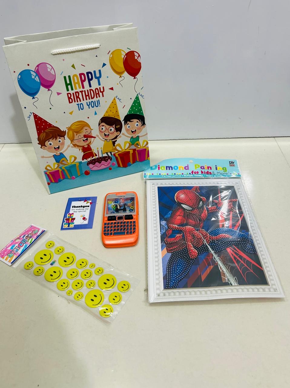 DIY diamond kit with mobile water game combo