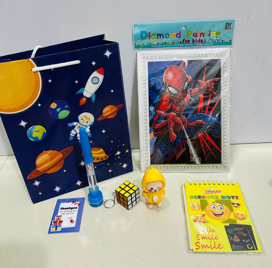 DIY diamond kit with scratch book combo