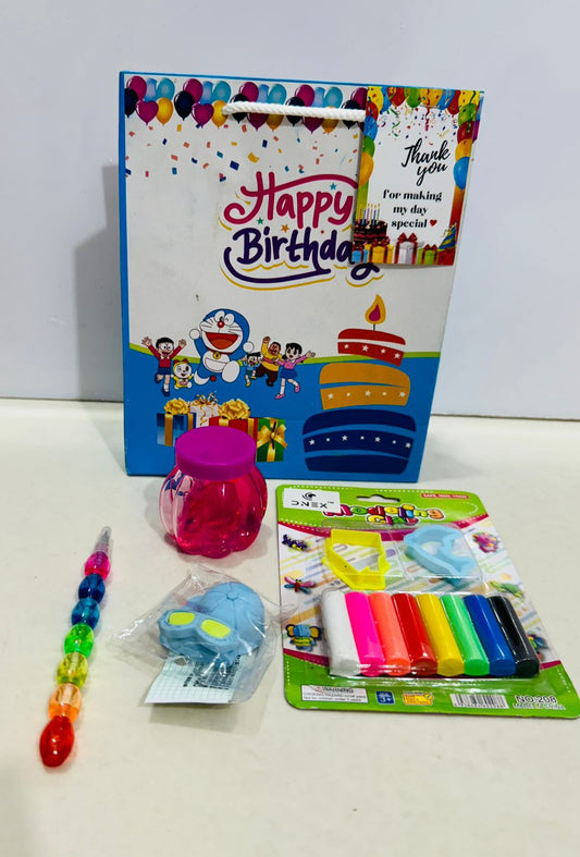 Slime bottle with clay kit hamper