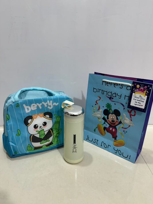 Lunch bag with bottle combo