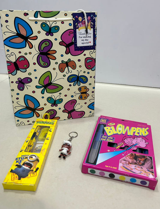 Blow pens with stationary kit combo pack