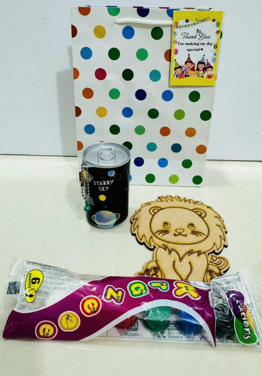 Wet tissue tin with DIY kit combo