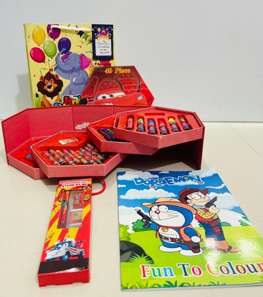 Hexagon color kit hamper