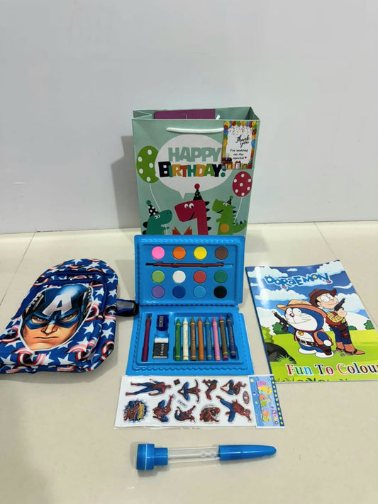 Chest bag with color kit hamper