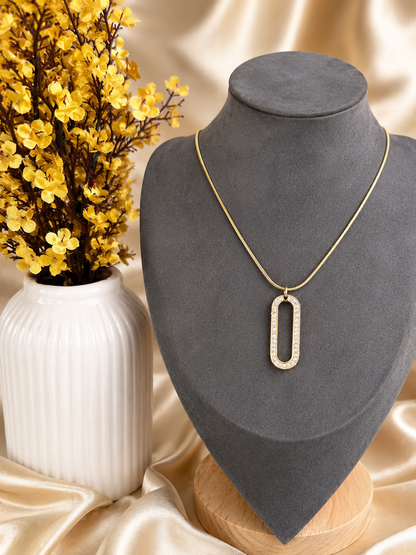 Crystal Loop Necklace