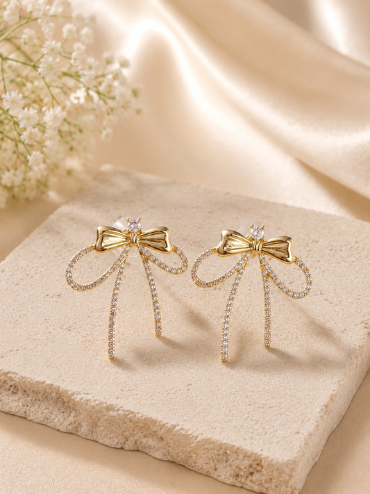 Celeste Bow Earrings