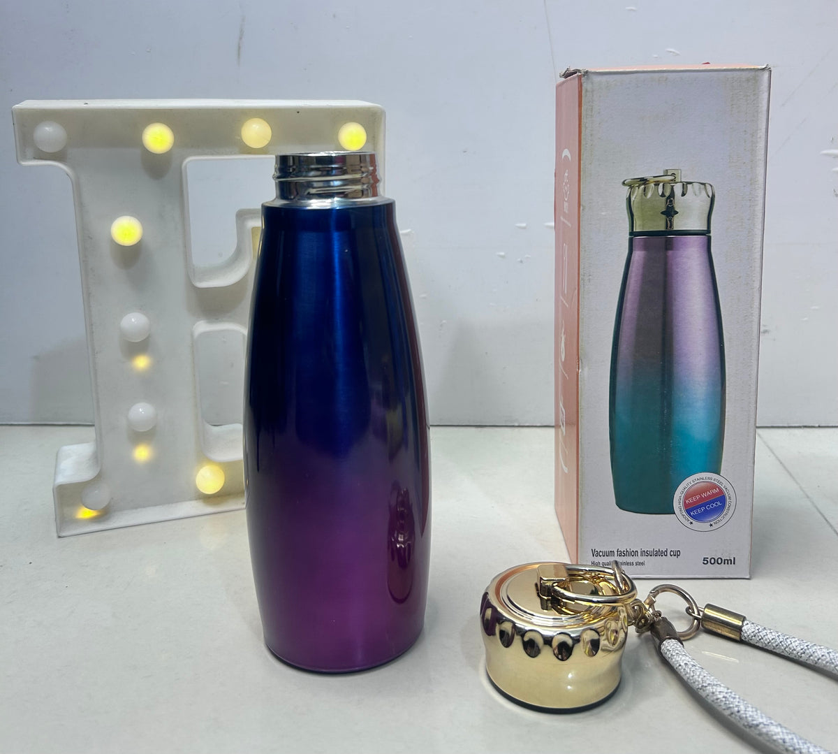 Premium steel bottle