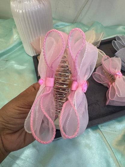 Pastel Organza Bow Collection