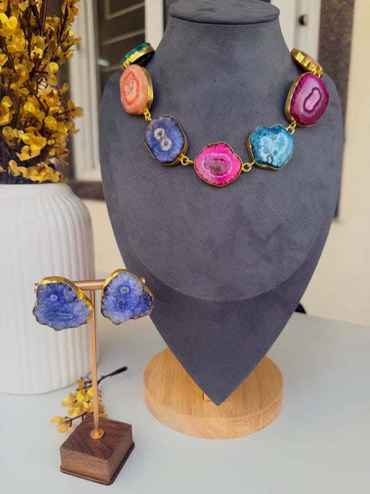 Vibrance Stone Statement Set