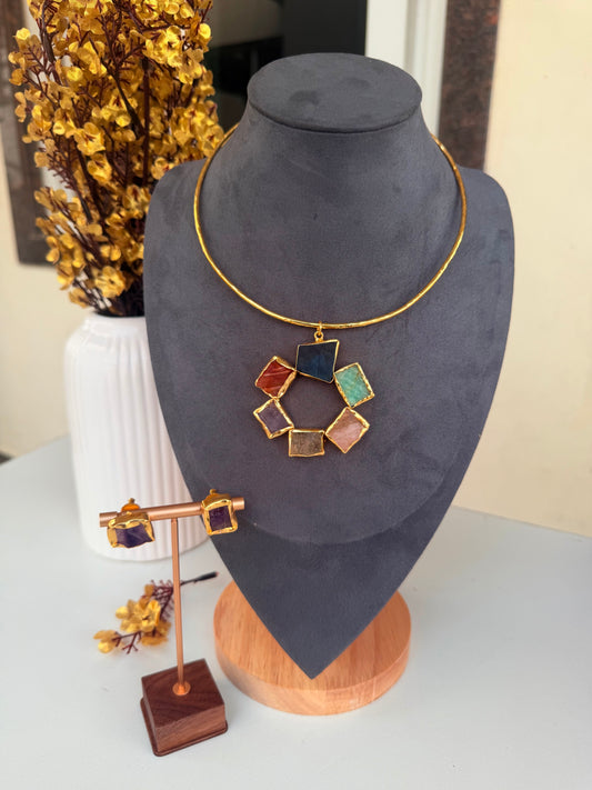 Chakra Harmony Necklace Set