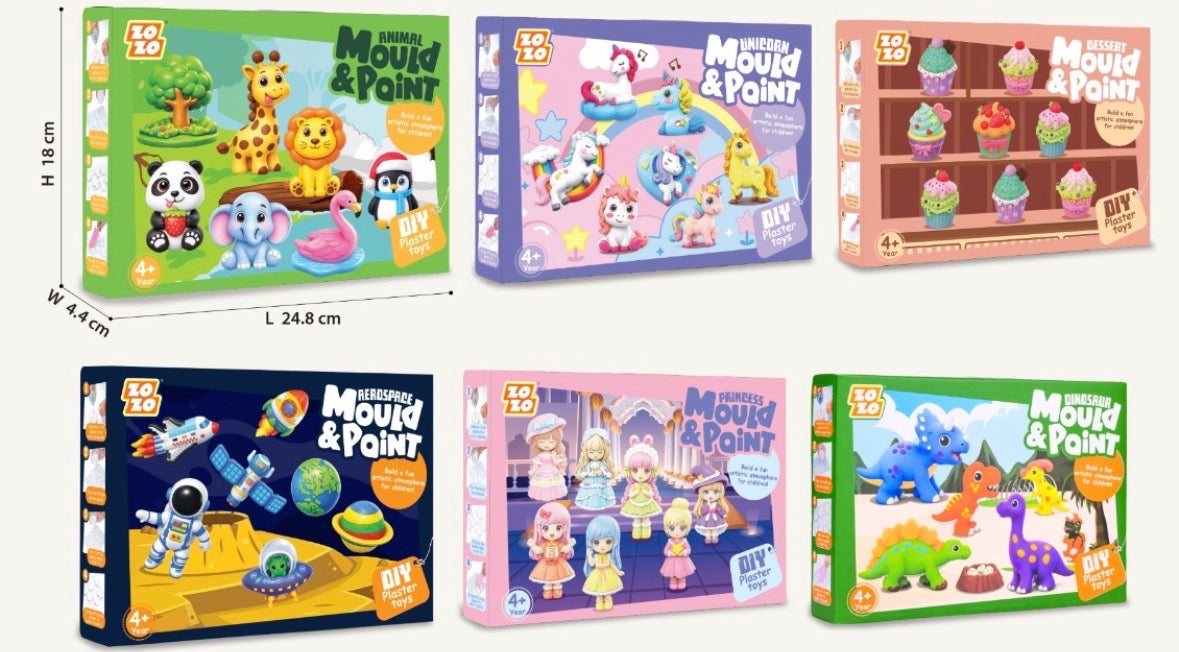 Mould and Paint Diy Activity Kit
