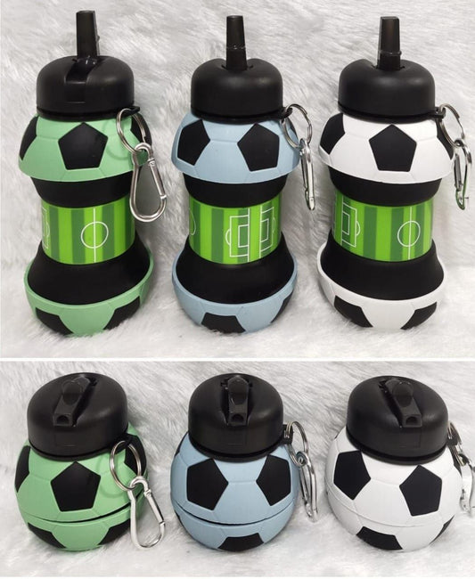 Expandable silicone bottle