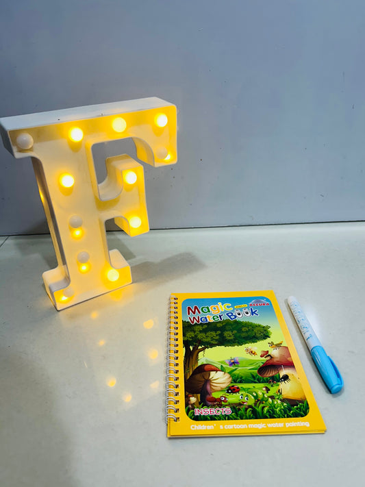 Magic Water Painting Book - assorted prints