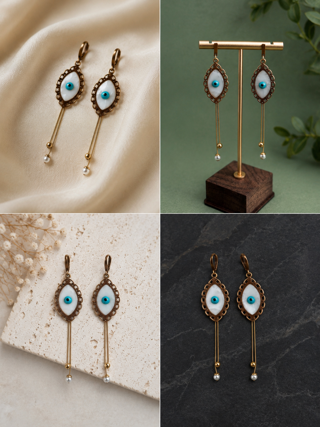 Evil Eye Earrings