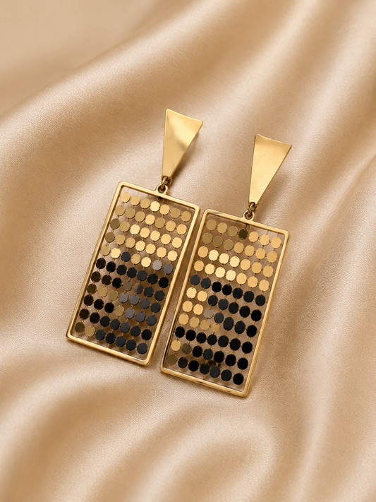 Regal Mesh Earrings