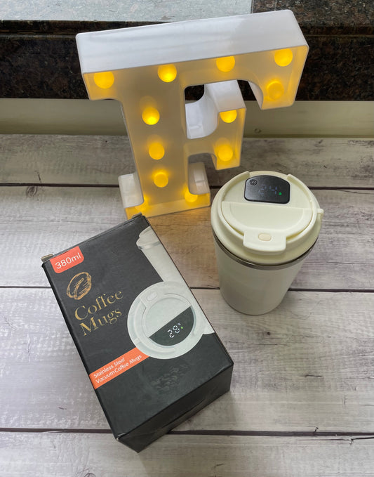 Insulated Coffee Mug with Temperature display