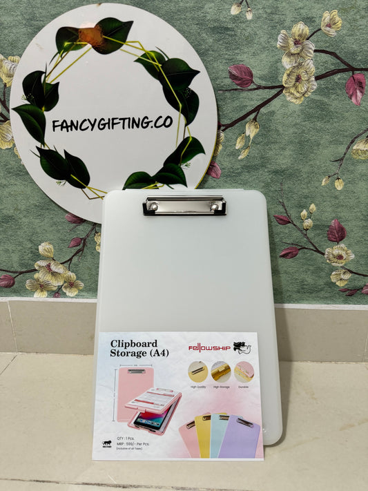 Storage clip boards