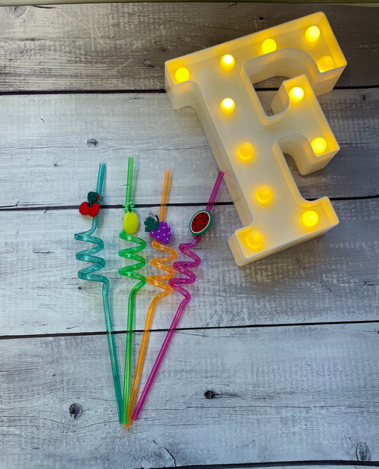 Kids straws-assorted colours