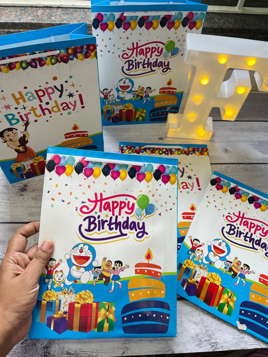 Chota bheem/Doraemon gift bag