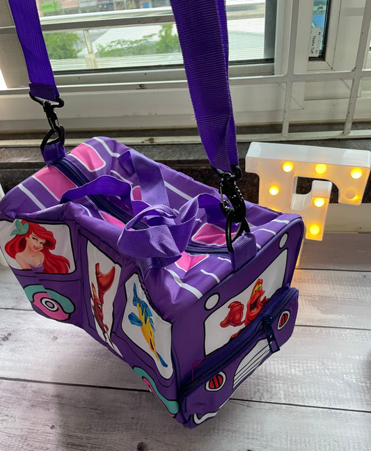 Bus shape bag - assorted prints and colors