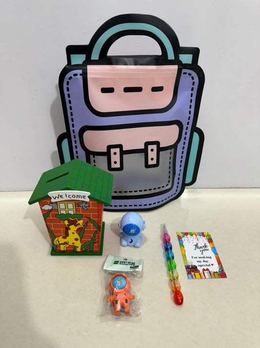 School bag hamper